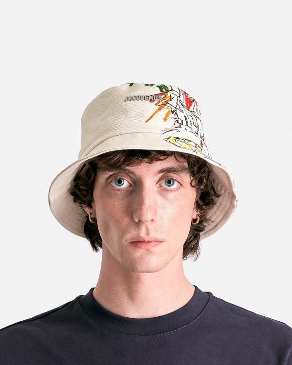 Jacquemus Le Bob Gadjo bucket - Capri White | Garmentory