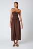 NIA Santal Dress - Nutshell Brown - Thumbnail 2