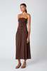 NIA Santal Dress - Nutshell Brown - Thumbnail 4