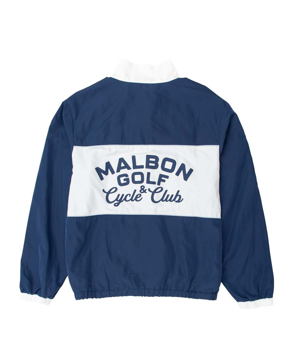 MALBON GOLF Golf & Cycle Track Jacket - Navy | Garmentory