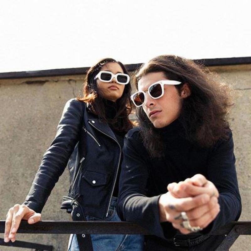 Illesteva White Vinyl Sunglasses Vinyl Sunglasses | illesteva main image 4