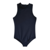 Kids The Set High Neck One Piece Swimsuit - Ink - Thumbnail 1