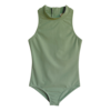 Kids The Set High Neck One Piece Swimsuit - Mint - Thumbnail 1