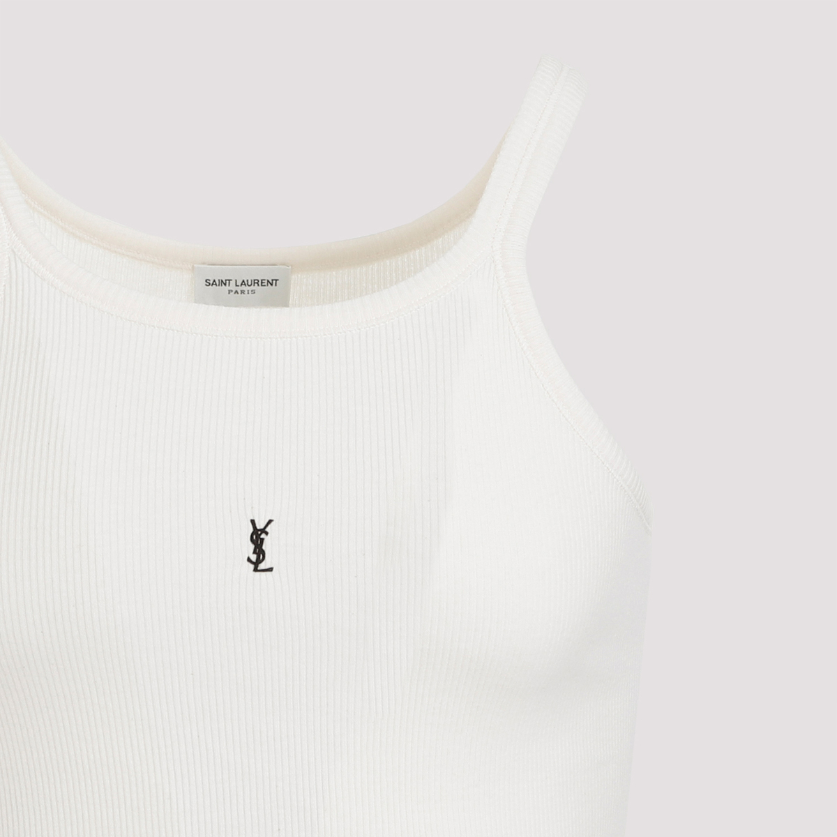 Tシャツ・カットソー SAINT LAURENT NAPPA TANK TOP Saint Laurent T-shirt for Men SS25 | GIGLIO.COM