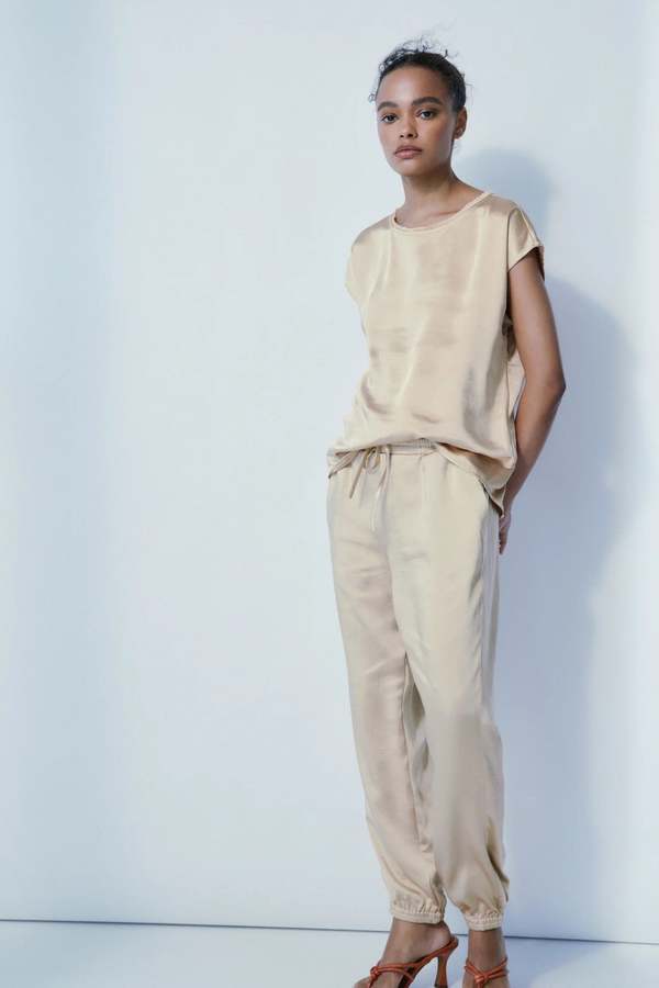 Melissa Nepton Pantalon Baya - Nougat