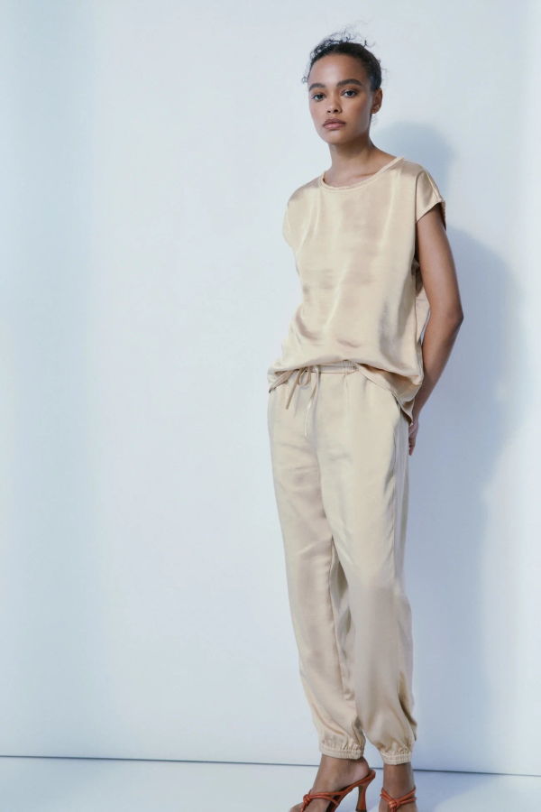 Melissa Nepton Pantalon Baya - Nougat