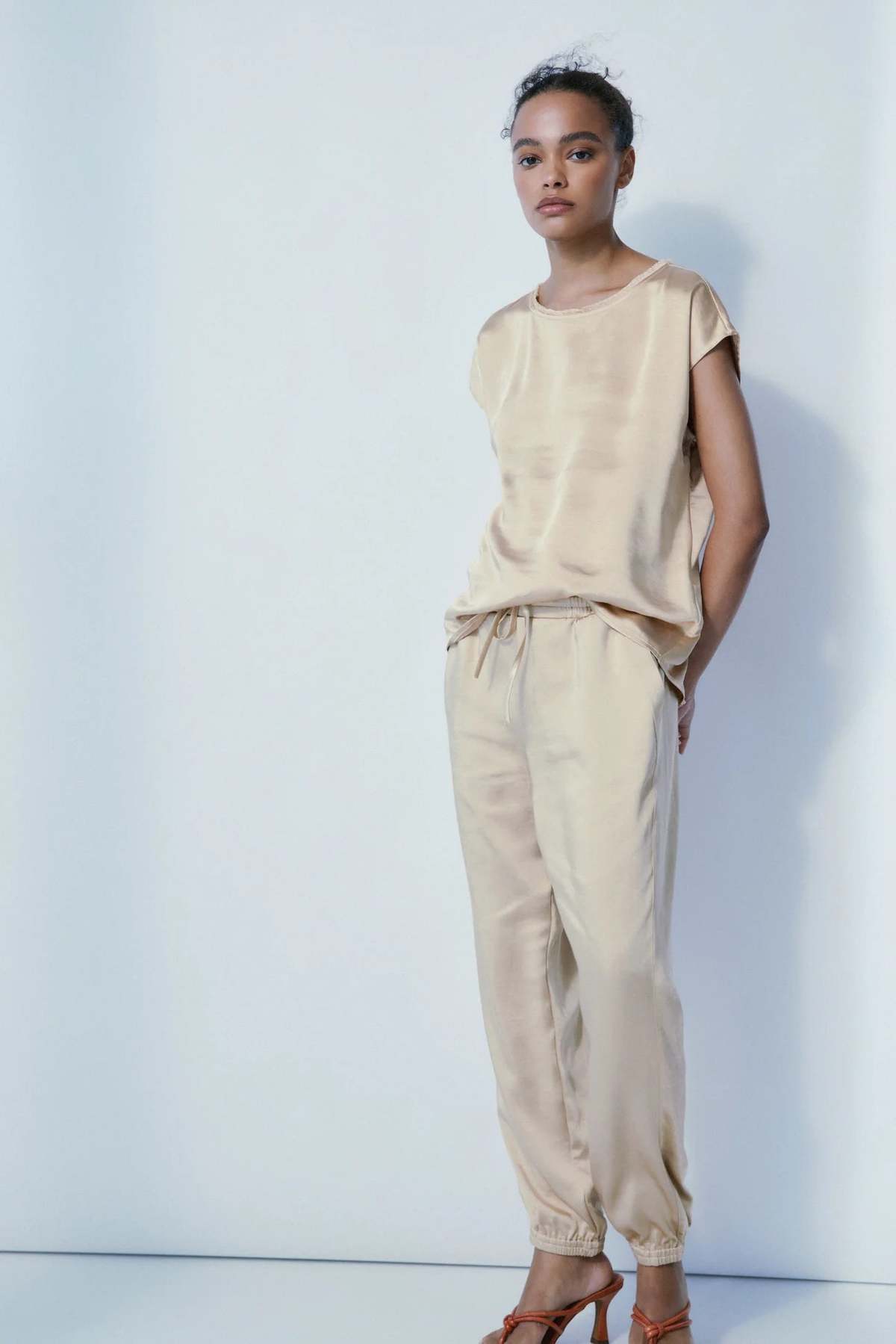 Melissa Nepton Pantalon Baya - Nougat - Image 1 of 1