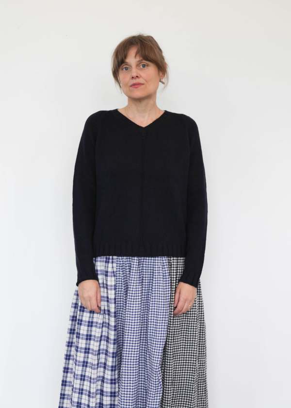 H+ Hannoh Wessel Kaori Pullover - Navy