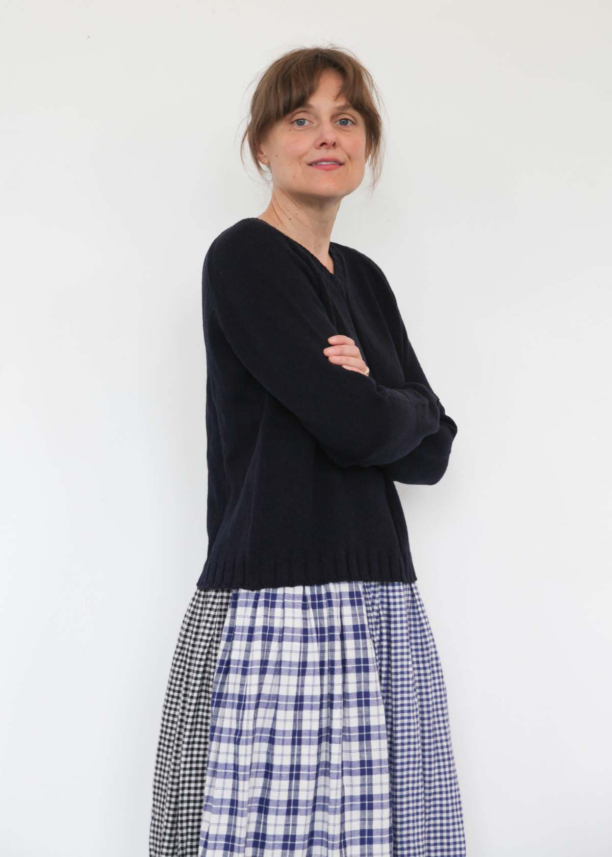 H+ Hannoh Wessel Kaori Pullover - Navy - Image 7 of 12