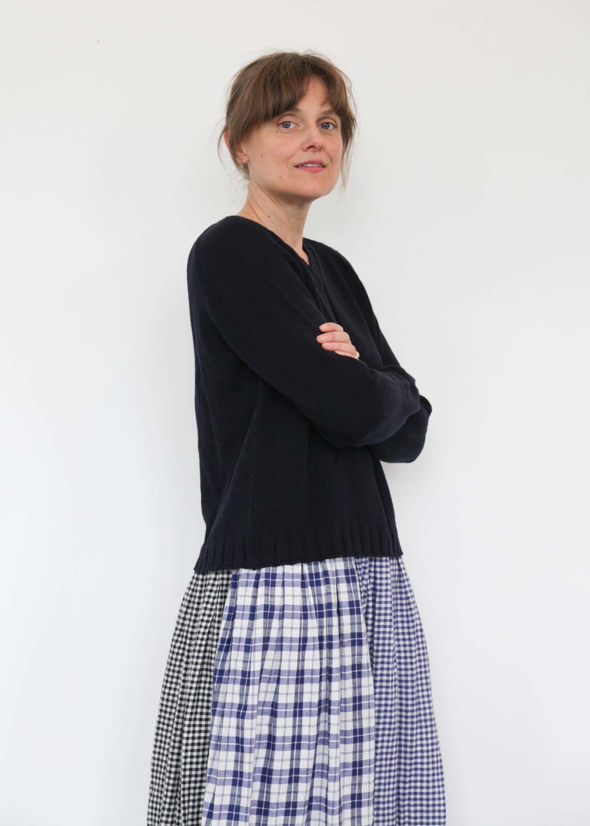 H+ Hannoh Wessel Kaori Pullover - Navy - Image 8 of 12