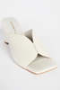 "INTENTIONALLY __________." Kamika Heel - Cream - Thumbnail 2