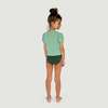 Kids The Set Short Puff Sleeve Sun Shirt - Mint - Thumbnail 3