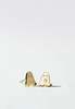 Nell Ghost Stud Earrings - Gold Plated - Thumbnail 1