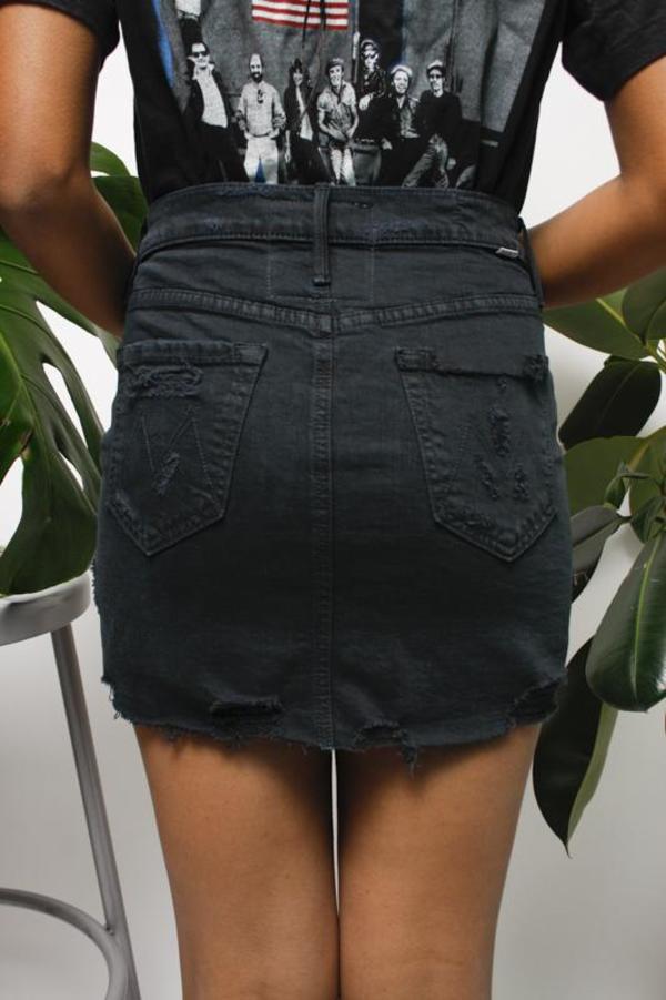 Mother Denim Mother Vagabond Fray Mini Skirt Mother Denim Mother Vagabond Fray Mini Skirt