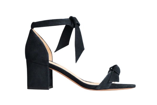 Alexandre Birman 60mm Clarita Block Heel Sandal Black on Garmentory