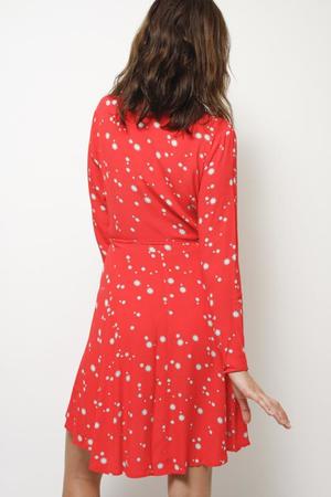 Rollas Long Sleeve Dancer Wrap Dress Rollas Long Sleeve Dancer Wrap Dress