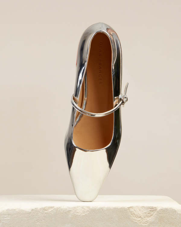 Dear Frances Mary Jane Flat - Silver | Garmentory
