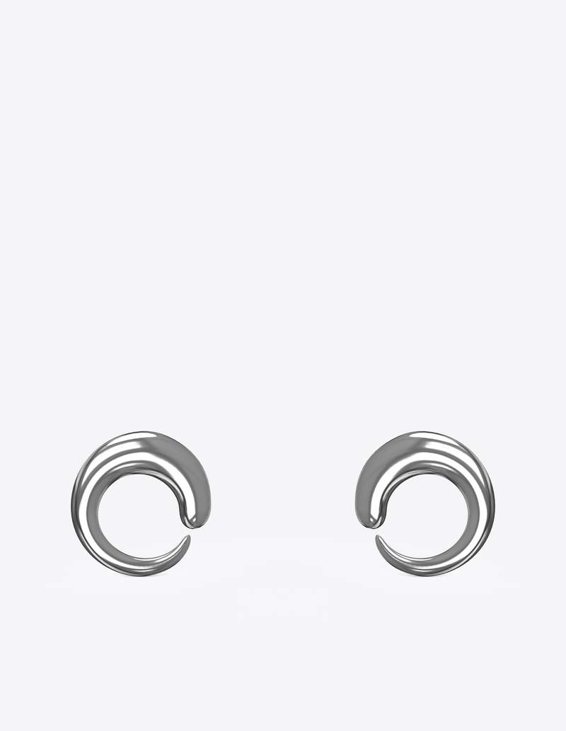 Khiry Khartoum Stud Earrings - Silver Khiry Khartoum Stud Earrings - Silver