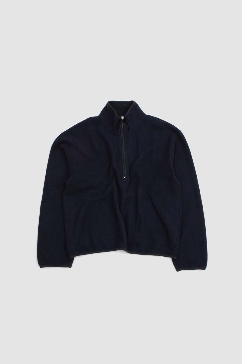 トップス SUNFLOWER WOOL ZIP NAVY Sunflower Wool Zip - Navy | Garmentory