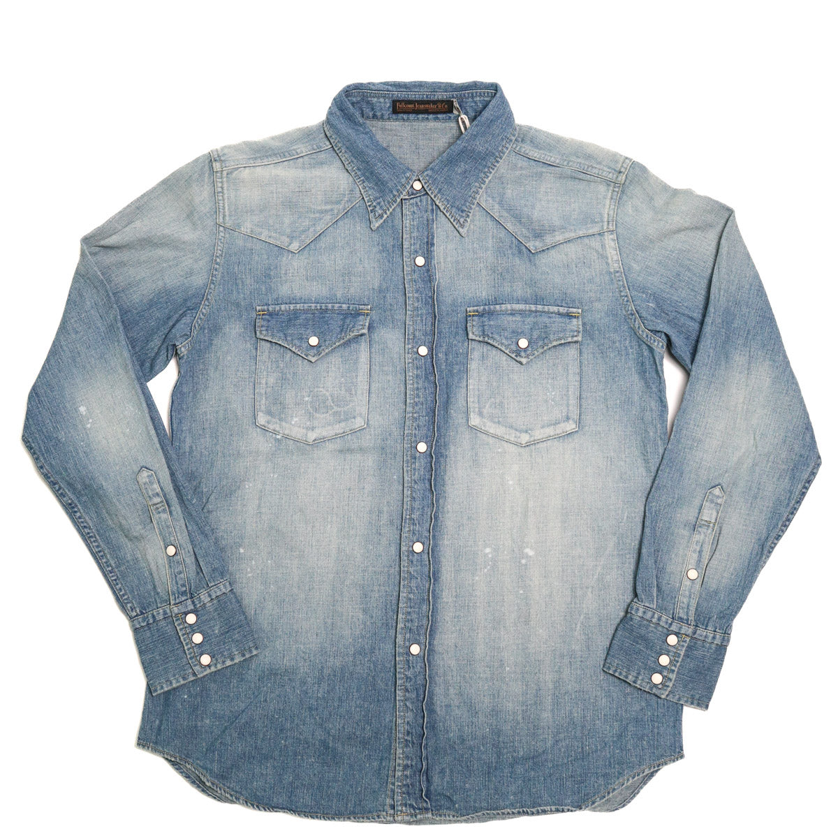 Full Count Denim Western Shirt - Hand Wash | Garmentory