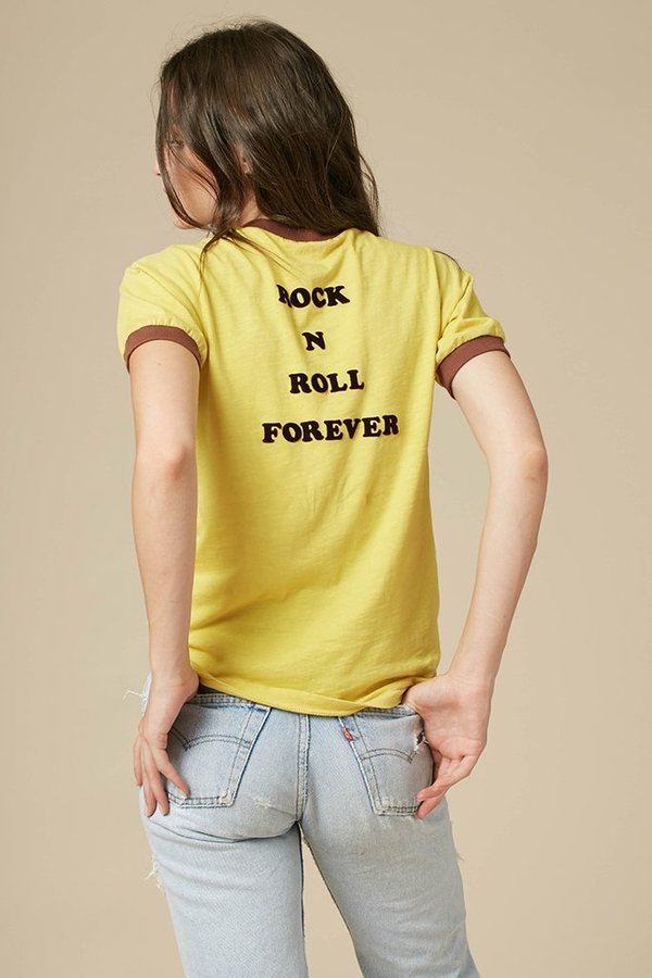 Stoned Immaculate Disco Sucks Tee - Banana Stoned Immaculate Disco Sucks Tee - Banana