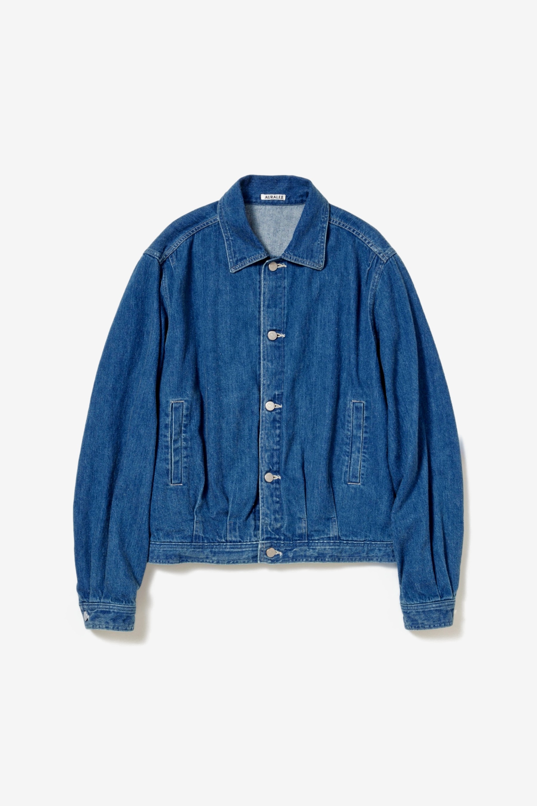 23s AURALEE Selvedge Faded Denim Blouson