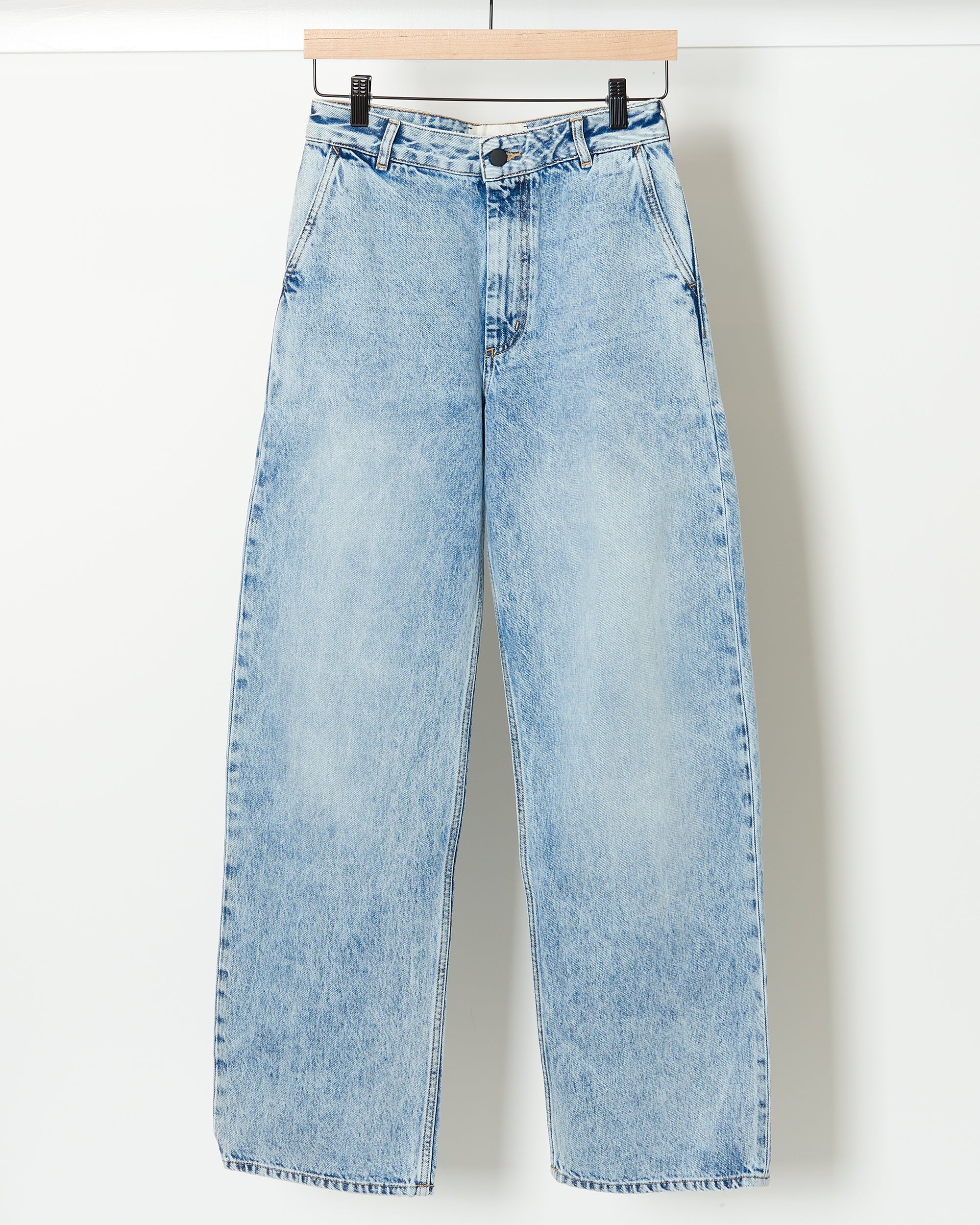 新品 KALLMEYER DEEP POCKET WIDE LEG DENIM Kallmeyer Deep Pocket Wide Jean - Salt White | Garmentory