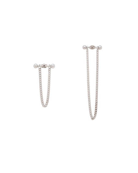 Justine Clenquet Chloe Earrings - brass | Garmentory