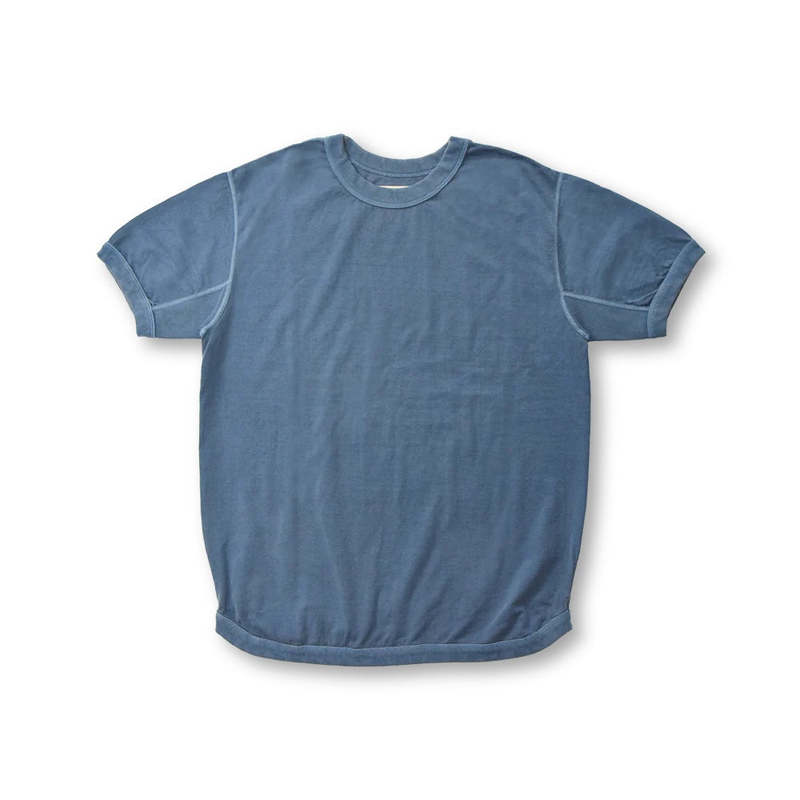 Full Count Flat Seam T-Shirt - Navy | Garmentory