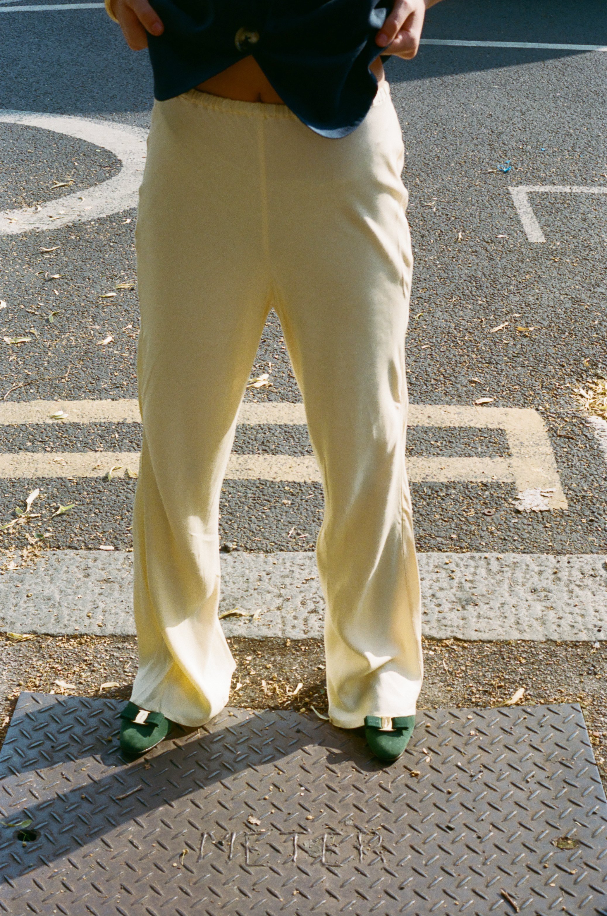 Baserange Dydine Shorts in Sophia Yellow