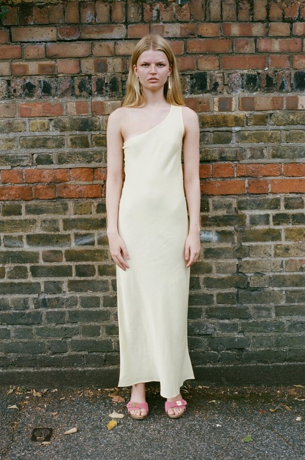 Baserange One Strap Dydine Dress - Sophie Yellow | Garmentory