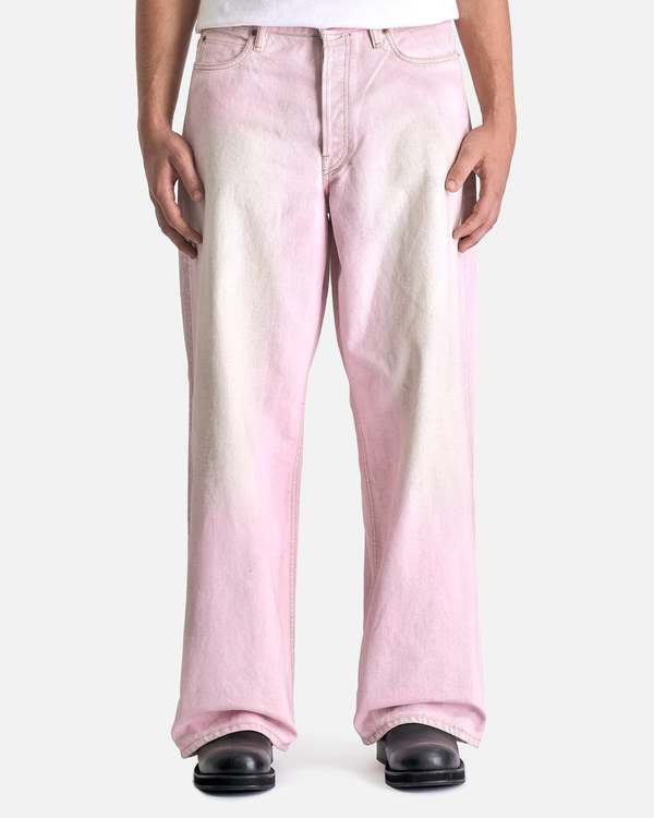 Acne Studios 1981 Traffic Denim - Pale Pink | Garmentory