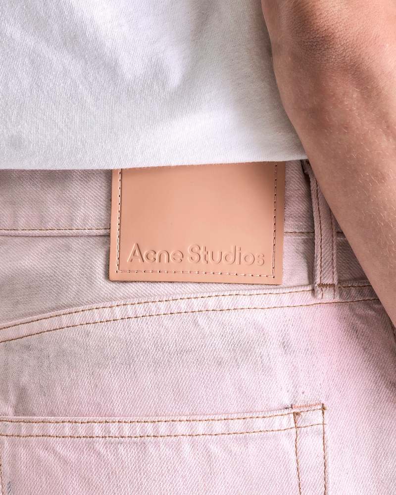Acne Studios 1981 Traffic Denim - Pale Pink | Garmentory