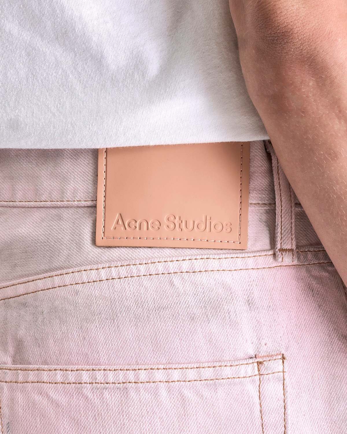 Acne Studios 1981 Traffic Denim - Pale Pink | Garmentory