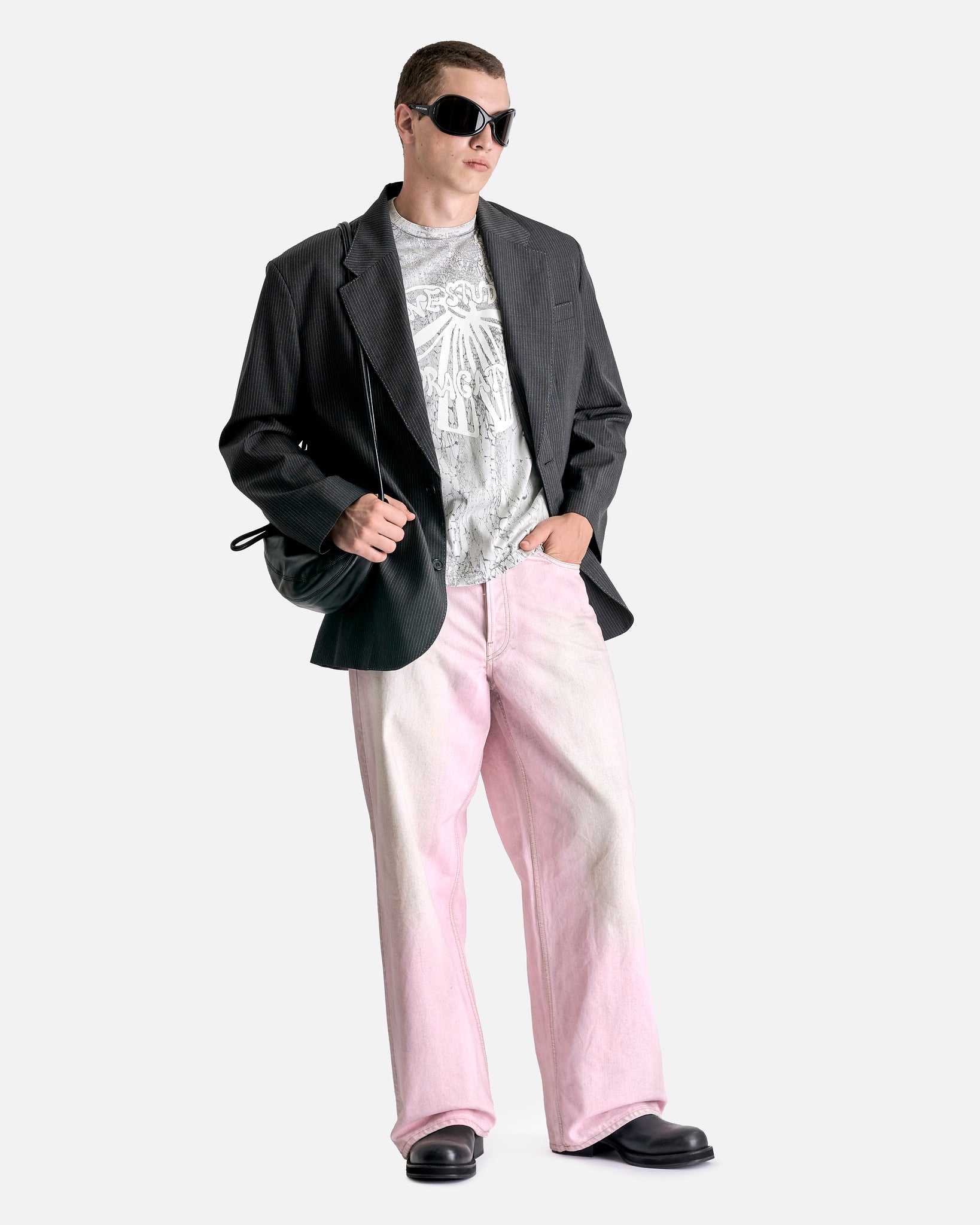 Acne Studios 1981 Traffic Denim - Pale Pink | Garmentory
