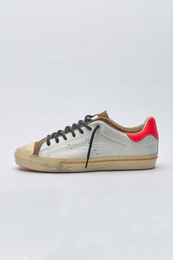 HIDN ANDER Starless Sneaker - White/Gold