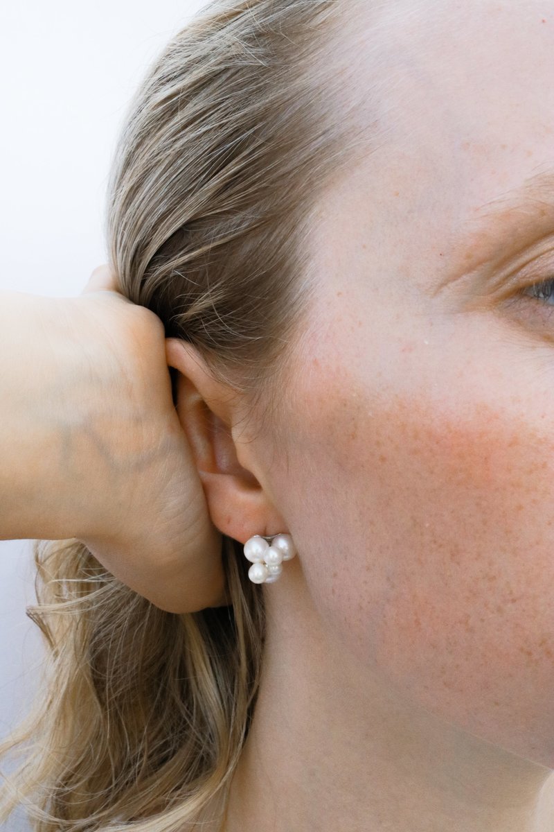 Odissea NY Nube Earrings - Pearls
