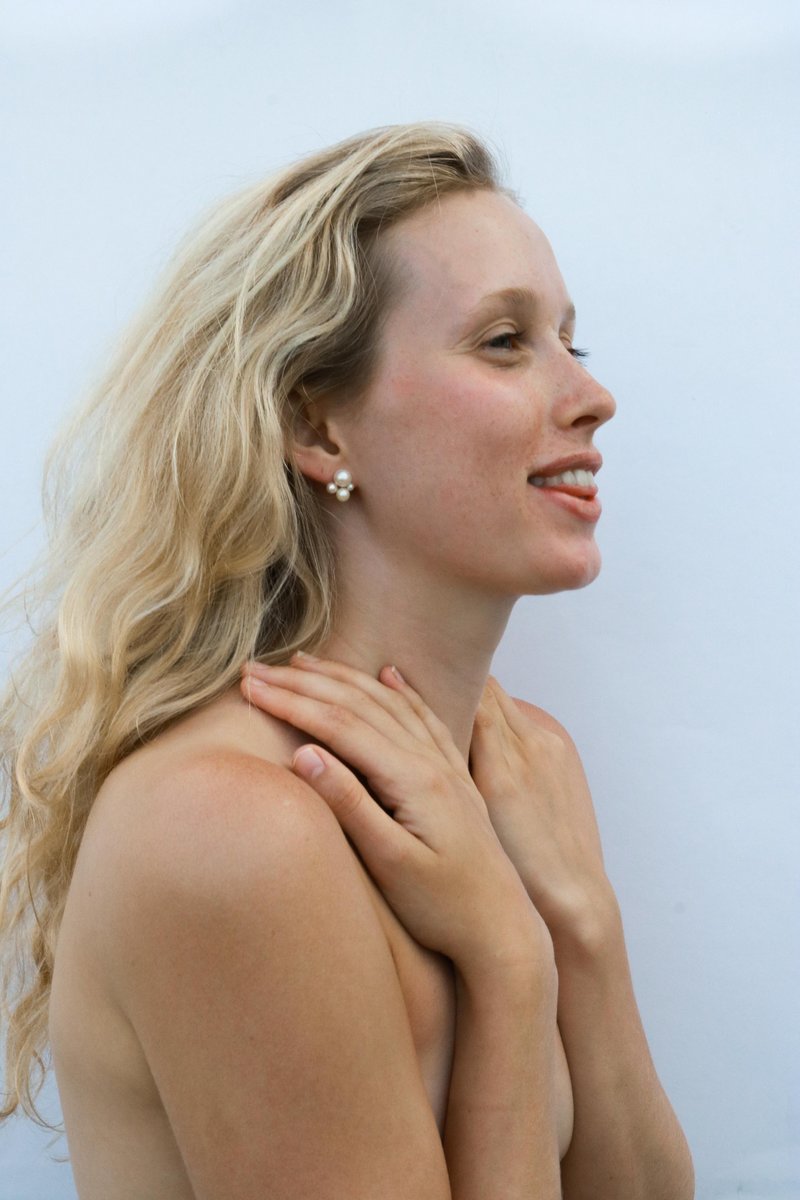 Odissea NY Nube Earrings - Pearls