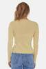 The Tile Club Sylvia Cashmere Henley Sweater - Lemon Tart - Thumbnail 3