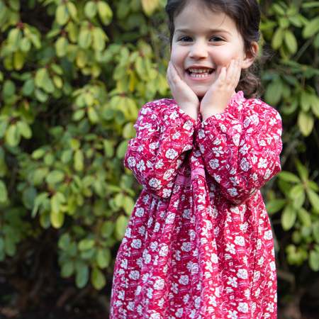 kids Apolina Stevie Dress - Pool | Garmentory