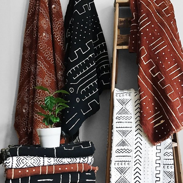 Valiente Goods Mica African Mud Cloth Valiente Goods Mica African Mud Cloth