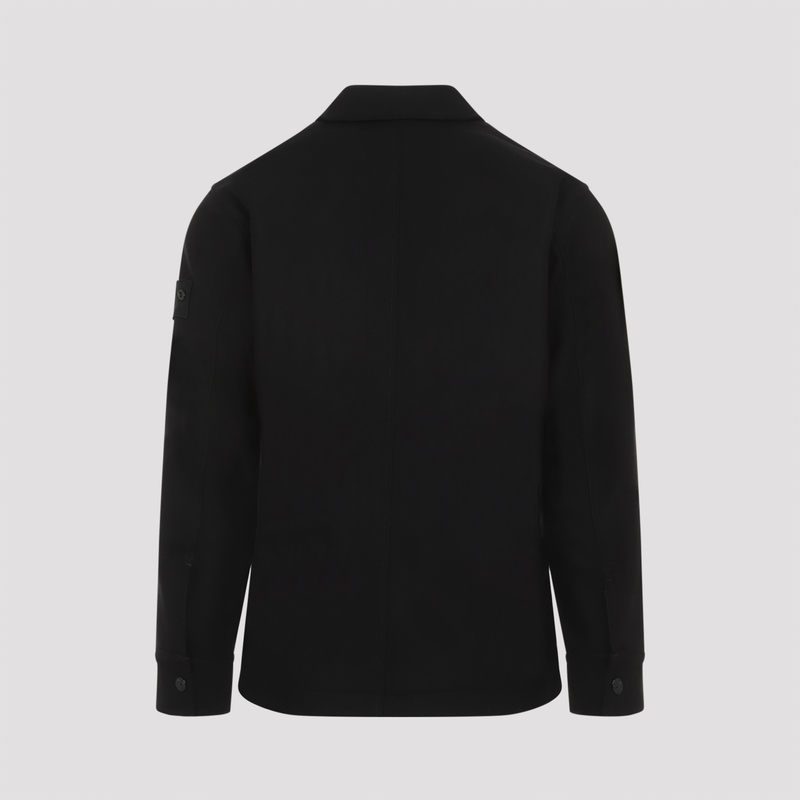 Stone Island Ghost Overshirt - Black | Garmentory