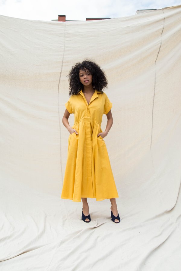 Nikki Chasin RALLY DRESS - SAFFRON Nikki Chasin RALLY DRESS - SAFFRON