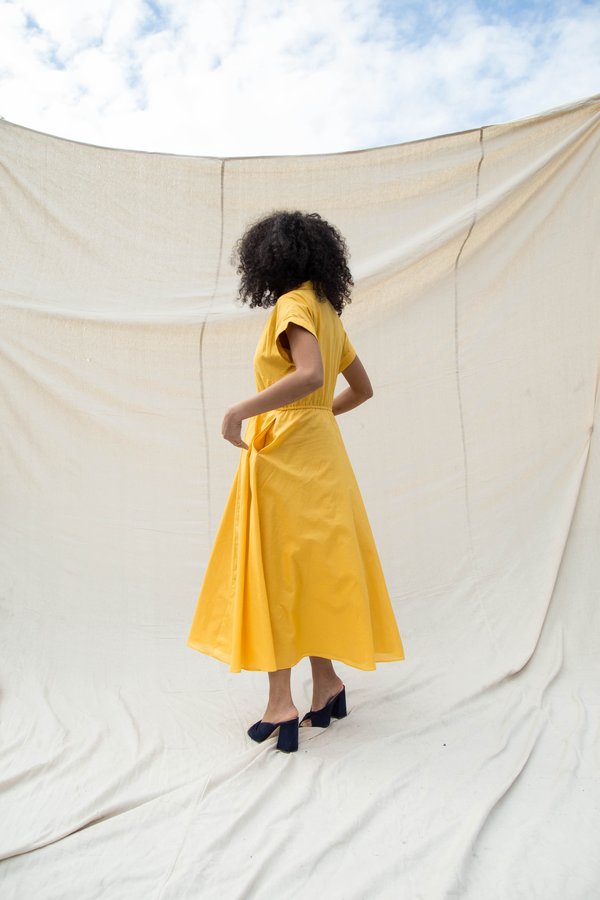 Nikki Chasin RALLY DRESS - SAFFRON Nikki Chasin RALLY DRESS - SAFFRON