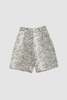 Jacquemus Le Short Navega - Jacquard Mottled Zebra Black - Thumbnail 1