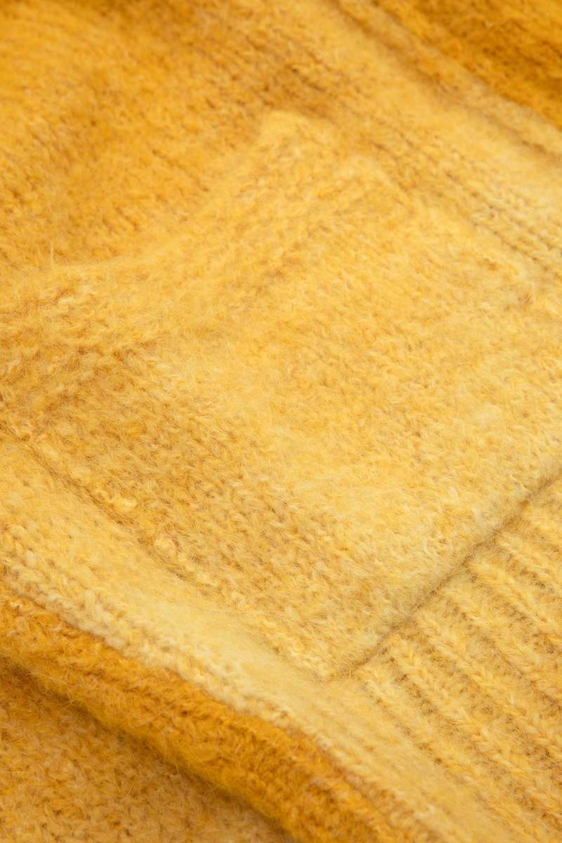 Sunflower Ombre Zip Cardigan - Yellow | Garmentory