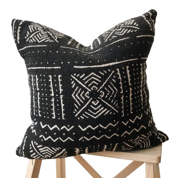 Valiente Goods Small Mud Cloth Pillow No.08 Valiente Goods Small Mud Cloth Pillow No.08