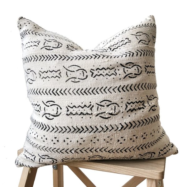 Valiente Goods Small Mud Cloth Pillow No.09 Valiente Goods Small Mud Cloth Pillow No.09