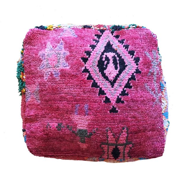 Valiente Goods Vintage Boujaad Pouf No.09 Valiente Goods Vintage Boujaad Pouf No.09