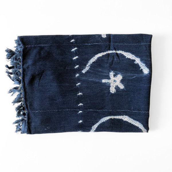 Valiente Goods Vintage Throw/Scarf - Indigo 06 Valiente Goods Vintage Throw/Scarf - Indigo 06